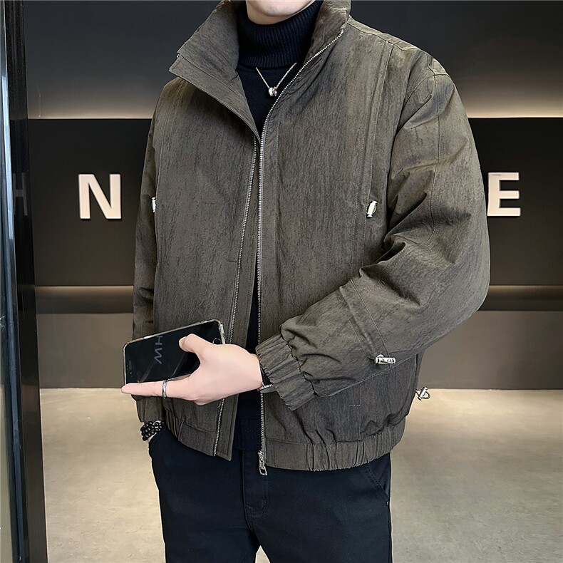 M-3XL B353 8618 P200 咖色2025冬羽绒服【标50控活动价288】图片