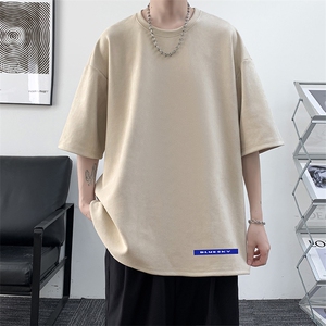 麂皮绒短袖t恤男大码半袖男 JD82202-P25图片