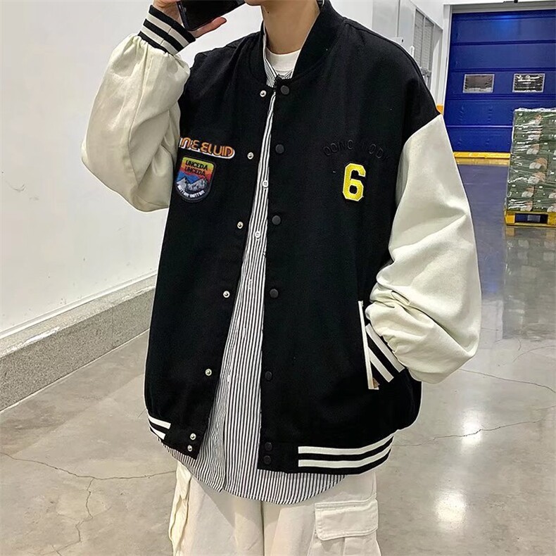 潮流夹克潮男春季棒球服J1028P48,男装夹克,星座1116-2