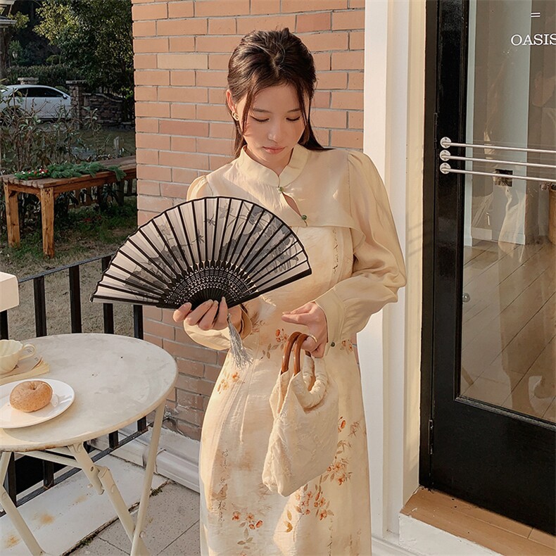 现货主推数据好披肩吊带裙两件套210-788-p145-k2182025年秋季,女装套装/套裙,浙宝210（原浙宝191）
