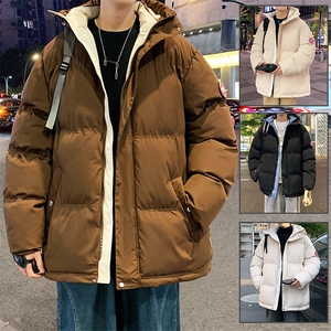 冬季新款棉衣男士加厚大鹅棉袄外套情侣款防寒保暖棉服1102-P60图片