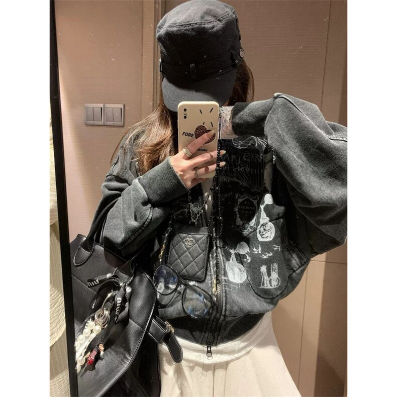 DD03-p75水洗开衫外套,女装短外套,电商B323A
