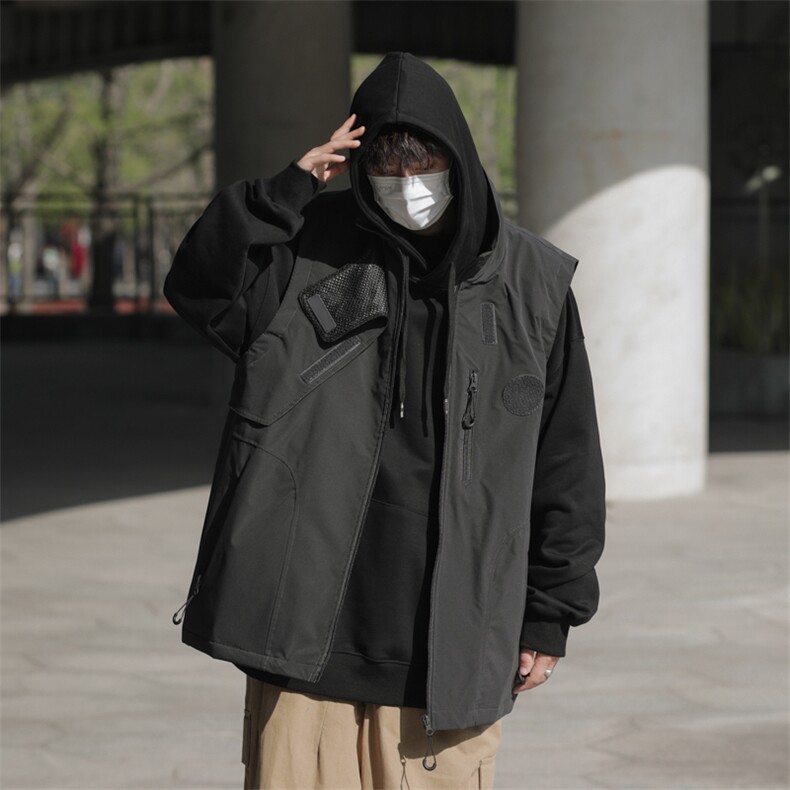 马甲男韩版潮高街帅气2023夏季新款ins宽松百搭个性外套W4805-P49,男装背心/马甲,星座412-2
