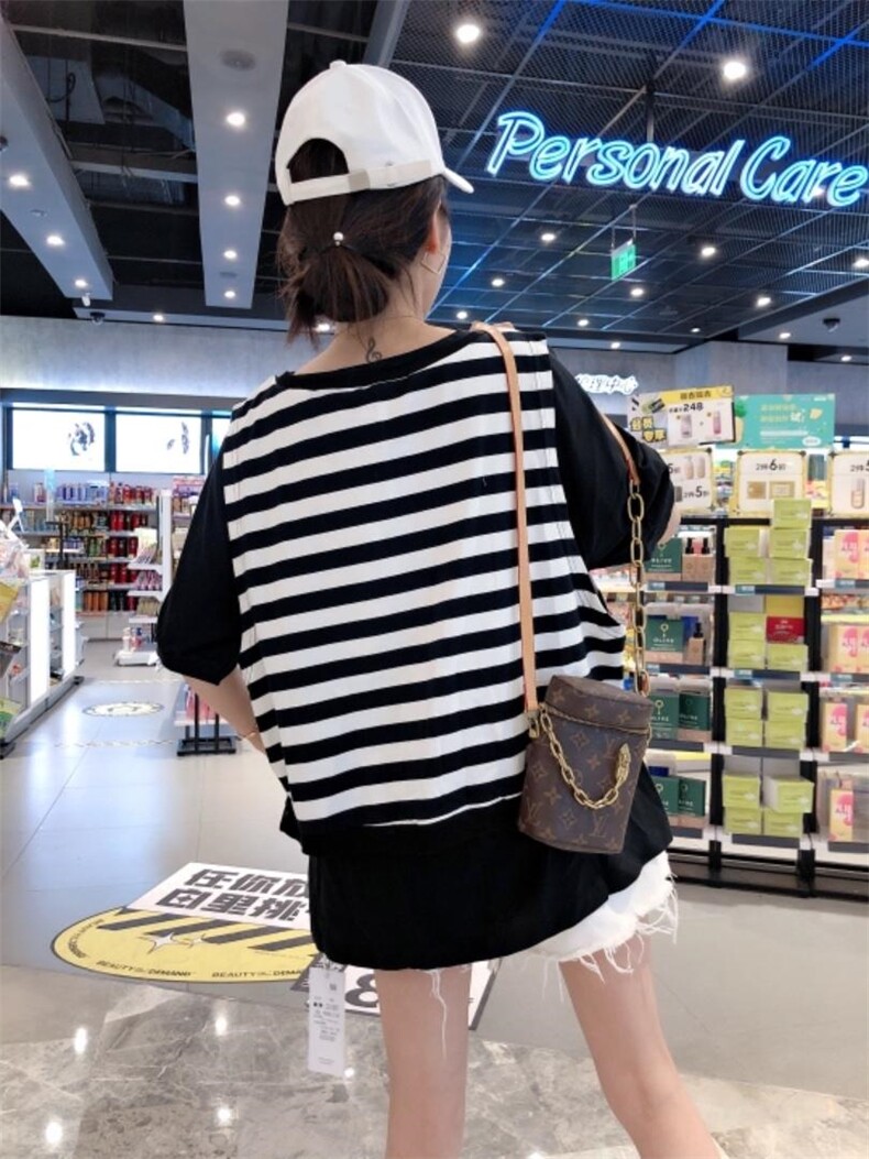 条纹真两件，面料超舒服，一杭订单王，女装，一杭