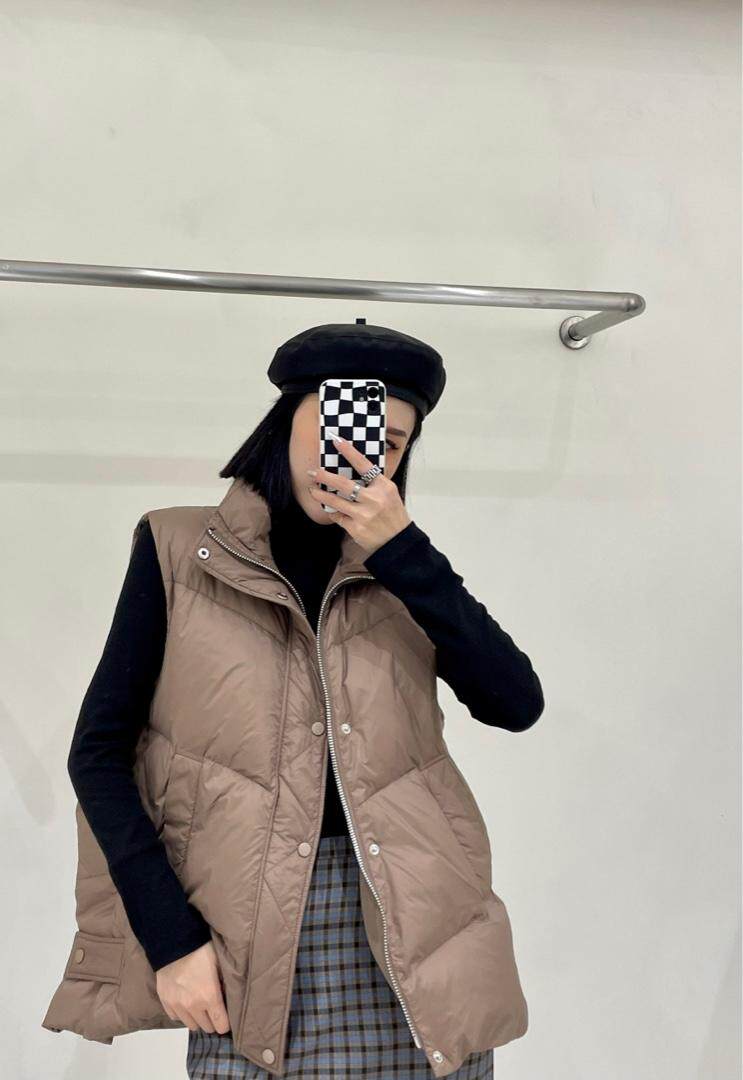 羽绒马甲，女装马甲，M&G