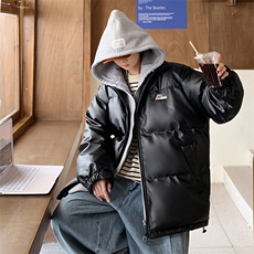 冬季男士连帽棉衣男加厚潮流新款休闲棉服棉袄男A266-P02-P100，男装棉衣，电商A266