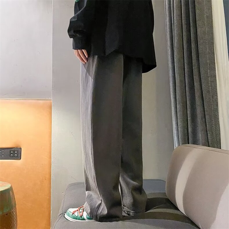牛仔裤男秋季潮大码休闲裤子高街K640P40,男装牛仔裤,星座1116-2