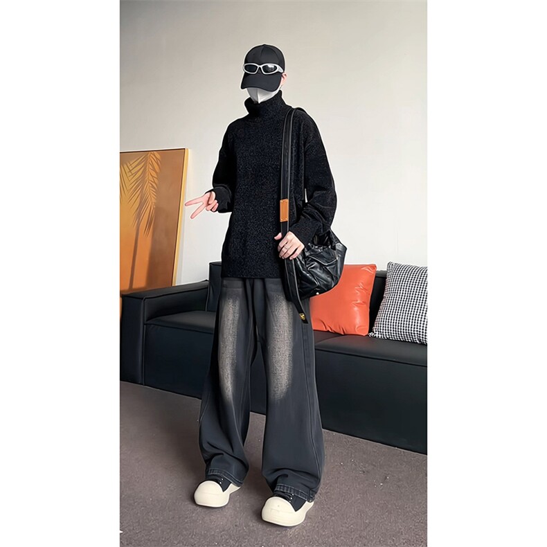 高领毛衣男针织衫内搭打底衫KD649-P45,男装针织衫/毛衣,电商D312-1