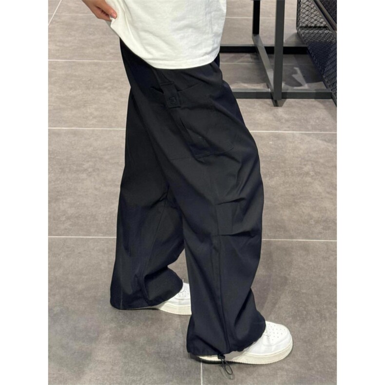 【网图】黑色速干工装裤男夏季美式机能伞兵裤子高个子KZ40WW-P48,男装工装外套,星座1007（原301D）