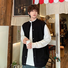 秋冬季新款休闲马甲针织毛衣背心无袖开衫圆领男潮牌MJ016-P40，男装背心/马甲，星座308B-2