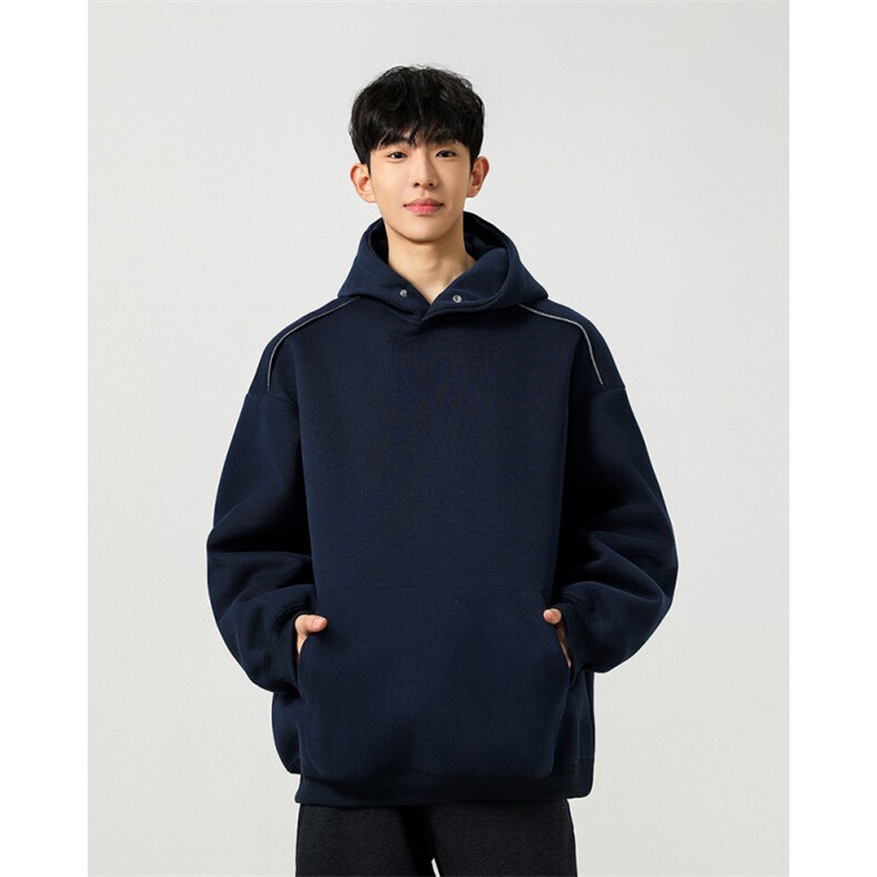 2026春季新款重磅420克大肩上拉链工艺连帽卫衣现货60000件，男装卫衣，星座1103-4（原1114）