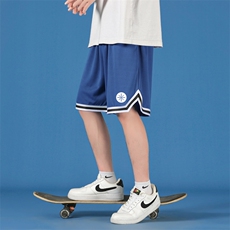 ！2023夏季速干宽松篮球男士运动短裤夜跑跑步五分裤DK08P25，男装休闲裤，电商B220