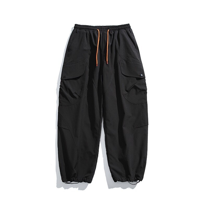 2025冬季新款男装日系宽松加绒加厚运动休闲棉裤束脚卫裤P960-F93,男装休闲裤,电商A101（原外27）