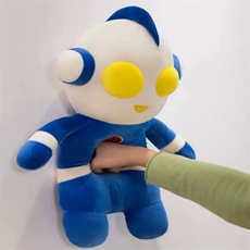 展鑫毛绒玩具 咸蛋超人