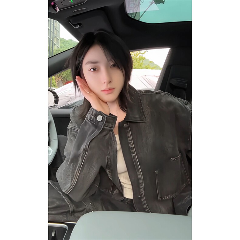 A2192P68控108-秋季新款2025倒装工装牛仔外套男美式水洗休闲夹克,男装夹克,电商B241
