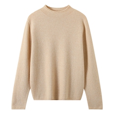 2025秋冬百搭时尚圆领长袖针织衫，女装羊绒衫，美够羊绒