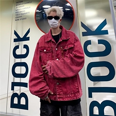 秋季新款男时尚潮牛仔外套J3608P75，男装夹克，星座1116-2