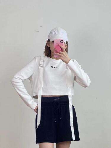 新品飘带设计卫衣，女装卫衣/绒衫，G7V7