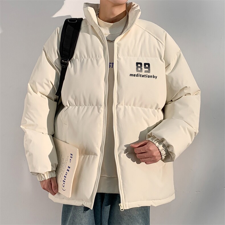 2024冬季新款港风光影墙大码厚板烫棉衣M-5XHM24549-19-特P50,男装棉衣,电商A022