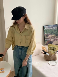 春季爆单韩系衬衣,其它,三文鱼