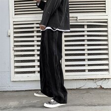 ins复古潮牌高街直筒牛仔裤男百搭高腰宽松阔腿拖地长裤kz302-p40，男装牛仔裤，星座1008-2