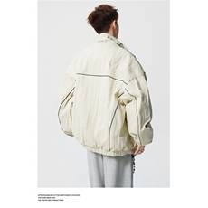 1506/QA5080/P86立领防寒服男棉衣冬装外套加肥大码潮牌宽松棉袄，男装棉衣，星座1506