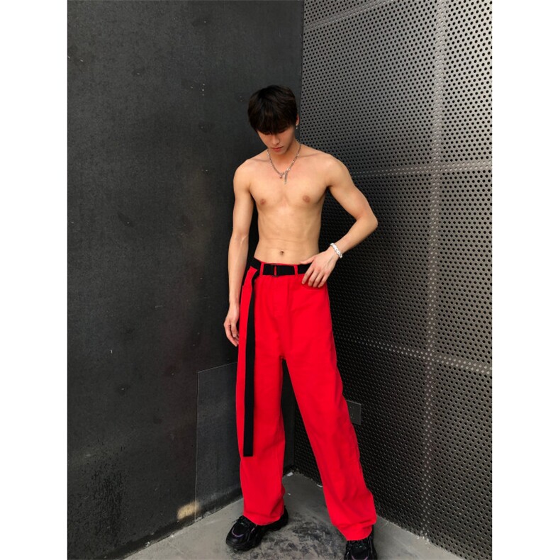 24年春夏季水洗高街vibe直筒宽松阔腿五色牛仔裤NZ2310-P55控78,男装牛仔裤,星座1002-1