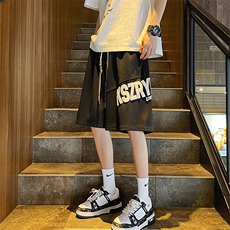 ！夏季短裤重磅320克菠萝格运动五分裤313A-1-NK118-P45控58，男装休闲裤，星座808A-1