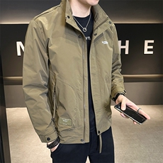数据款工装夹克男休闲上衣多口袋立领夹克DS-A329-ZL2401-P95，男装夹克，电商A329