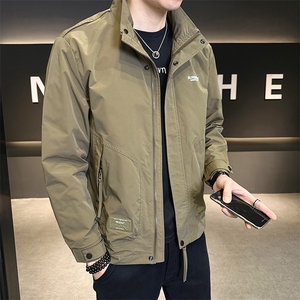 数据款工装夹克男休闲上衣 多口袋立领夹克 DS-A329-ZL2401-P95图片