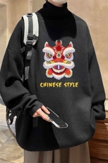 控68高领毛衣男士大码内搭毛线衣男GM45185-P45加绒款-P65，男装针织衫/毛衣，电商A040
