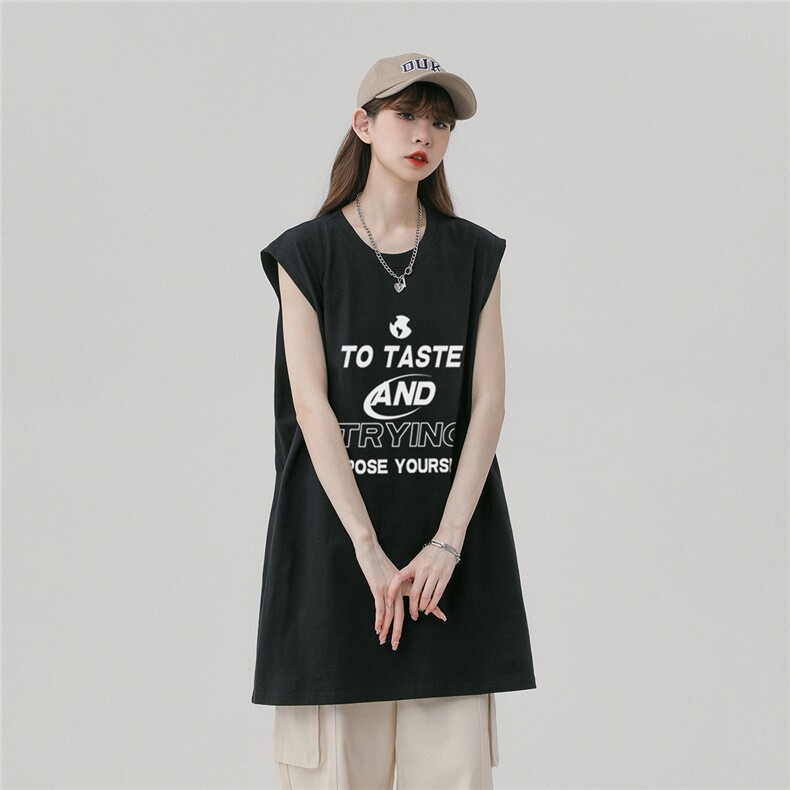 中性风23夏季时尚百搭宽松圆领字母印花纯棉短袖T恤DT507P30控48,男装T恤,A247A