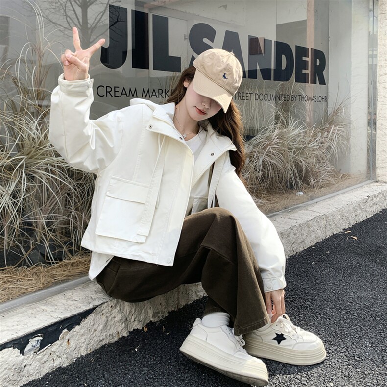 26春新款-韩版盐系酷飒风潮流小外套2609-P155K248,女装短外套,2B190