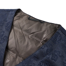 XL-TA88秋冬新款风唐装V领爸爸装加绵加厚保暖马甲套装，男装棉衣，电商B360