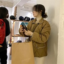 韩范羽绒外套，其它，斐媞梦 FTM