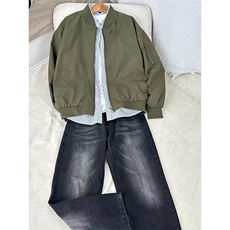 网图有货美式复古ma1飞行员夹克外套男女春秋棒球服A1286-P50，男装夹克，星座1505