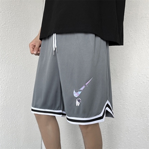 夏季男士运动短裤冰丝网格篮球五分裤DKV214-P23控38图片
