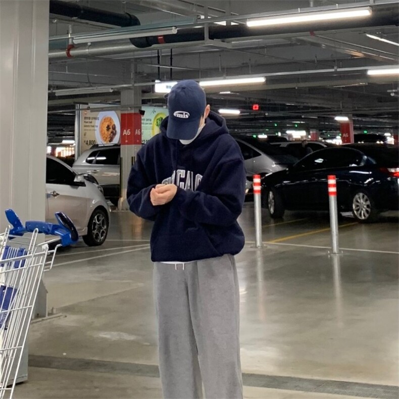 816B-WY023-P68韩版休闲卫衣个性外套中性连帽外套,男装卫衣,星座816B