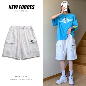 抖音得物唯品品质 2025女模新品工装运动裤夏装短裤卫裤DK05P50图片