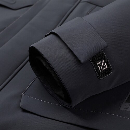 灰鸭绒羽绒服男款2023冬季中年装加厚保暖外套上衣HPN2150-P330，男装羽绒服，电商B212（原钱塘6029）