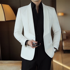 26做货-男士休闲西装修身韩版西服外套小西装上衣DX6901P165，男装西服套装，电商D216
