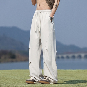 2025新款潮流休闲裤男款宽松直筒阔腿运动卫裤男士Q29099-特P30图片