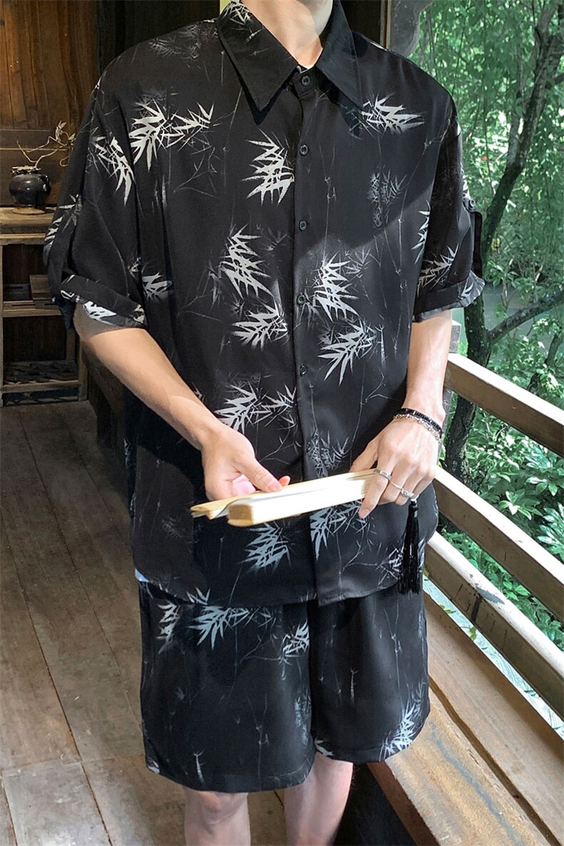 单竹节套装TZ77829特P50衬衫DCS77830特P30DK77831特P20套装控98,男装衬衫,星座226-1