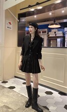 小披肩西装连衣裙，女装西装，柏多伊俪