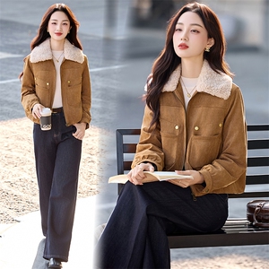（现货）XBL新款2025年冬季短款羽绒服派克服保暖90白鸭绒1026图片