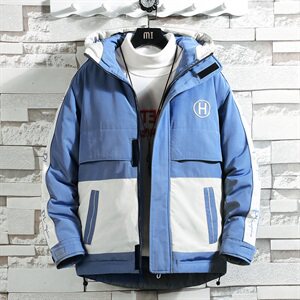 男士休闲连帽加厚保暖棉衣外套棉服棉袄冬季防寒开衫男装M996P75图片