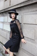 蕾丝小衫，包裙，M一XXL，补单款，其它，名门秀