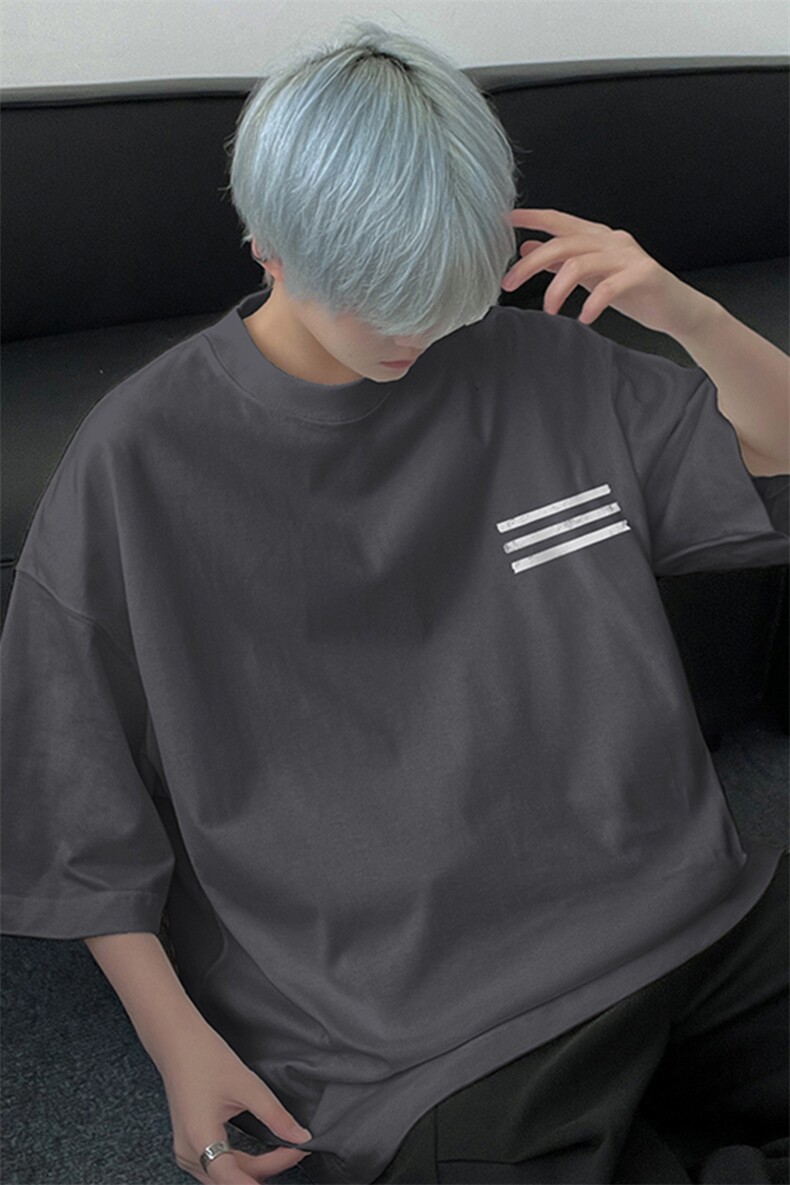 得物直播品质220克纯棉精梳xz605-dcm182-特批20控38,男装T恤,星座605(原A050)