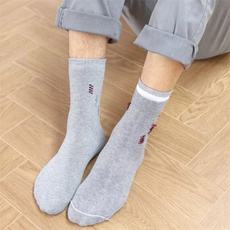 地板袜男士冬季保暖中筒毛圈棉袜百搭加厚袜子男WZ1005-P15，商品下架区，星座224