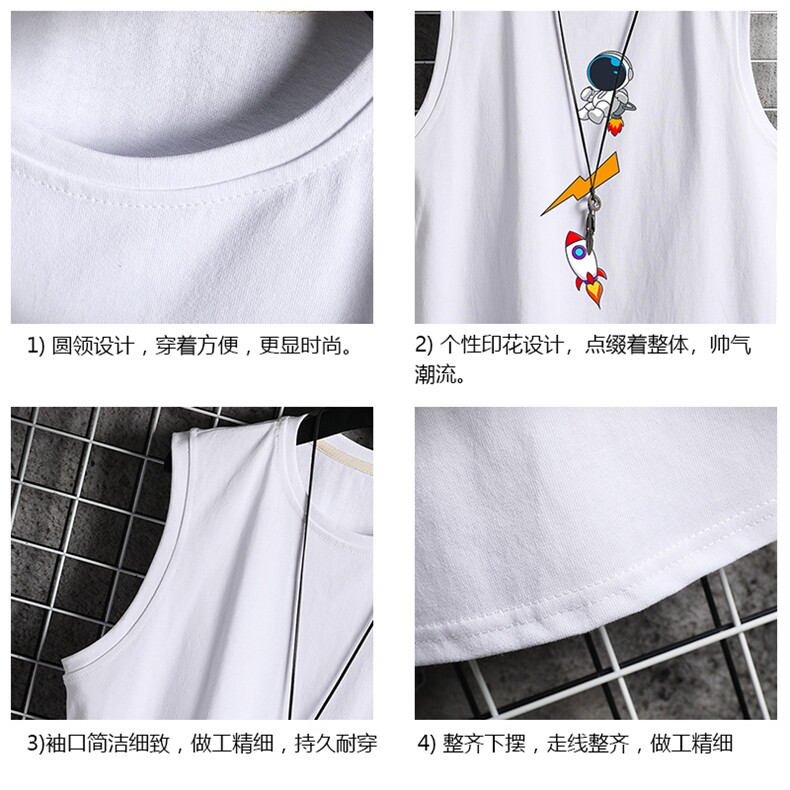 BX25165-P20港风运动汗背心男大码汗衫男无袖T恤男网格挂拍,男装T恤,电商A040A